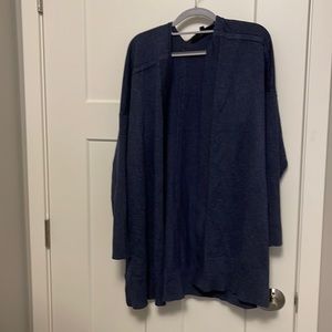 Navy cardigan